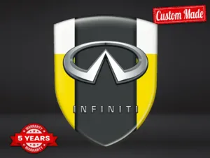 Infiniti Domed Decals Sticker Car Style Professional Sturdy